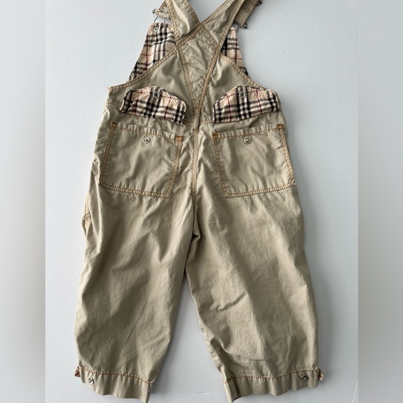 Burberry Kids Unisex Tan Overalls Size 3 - Picture 6 of 7